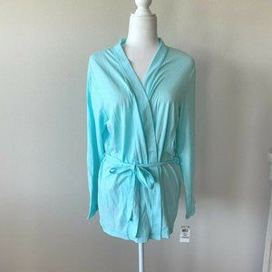 NWT! Charter Club Light Weight Knit Short Robe